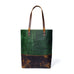 Green Women's Leather Tote Classy Leather Bags
