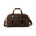 Espresso Elegance Carry on Duffle Classy Leather Bags