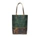 Green Women's Leather Tote Classy Leather Bags