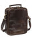 Mancini Arizona Large Unisex Bag Brown Last One Mancini