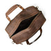 Espresso Elegance Carry on Duffle Classy Leather Bags