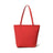 Era Vegan Leather Tote - Coral Red Classy Leather Bags