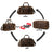 Espresso Elegance Carry on Duffle Classy Leather Bags