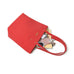 Era Vegan Leather Tote - Coral Red Classy Leather Bags