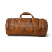 Leather Gym Travel Bag, Round Classy Leather Bags