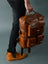 Tan Portland Laptop Backpack Classy Leather Bags