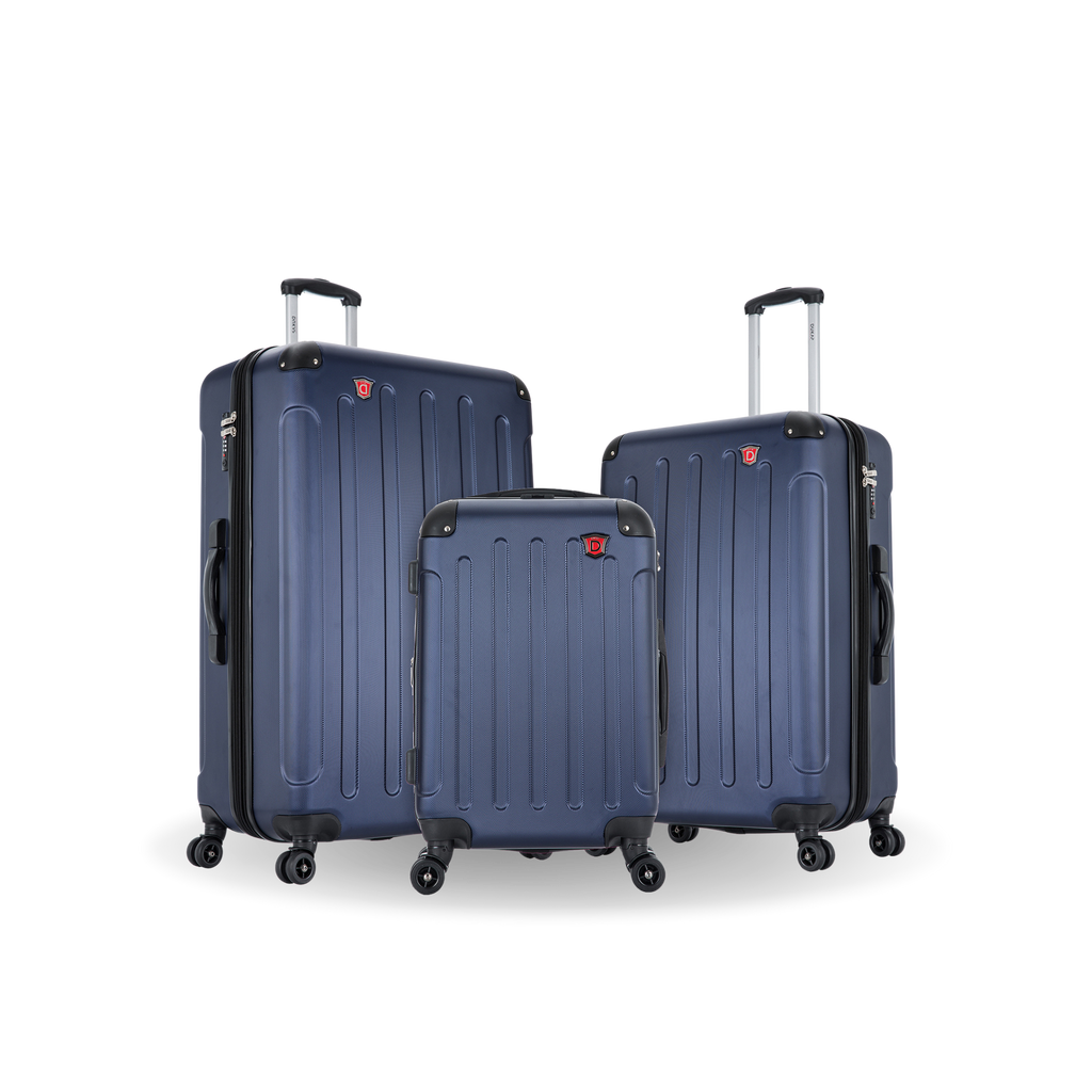 INTELY 3 Piece Set 20''/28''/32'' with Built-in Digital Weight Scale Dukap