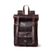 Hawk Roll-Top Rucksack Classy Leather Bags