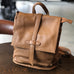 Genuine Leather Backpack Purse for Women, Leather Backpack for School, Full Grain Leather Handmade Bag RockCow Leather Studio