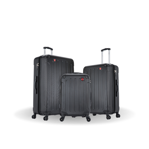 INTELY 3 Piece Set 20''/28''/32'' with Built-in Digital Weight Scale Dukap