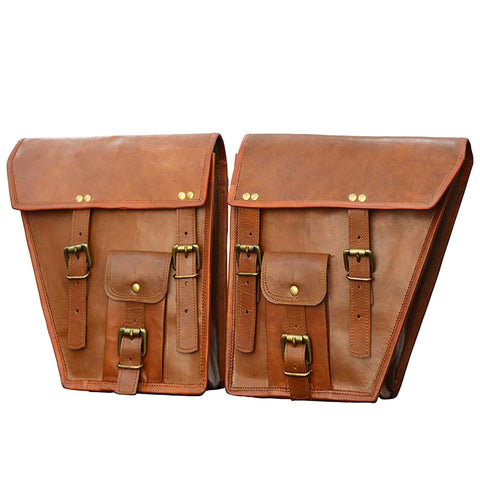 Motorcycle Side Pouch Classy Leather Bags