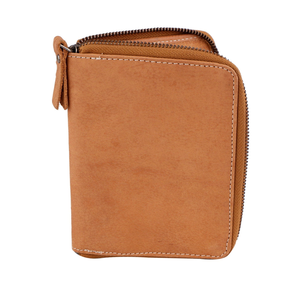 Haskins Bi-fold Zipper Wallet Classy Leather Bags