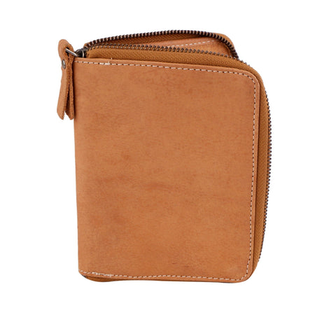 Haskins Bi-fold Zipper Wallet Classy Leather Bags
