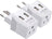 Switzerland Travel Adapter Plug Combo - Type J, C | Dual USB – Swiss Combo (CTU-9C-11A) Ceptics