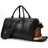 Full Grain Leather Travel Bag With Shoes Compartment, Cowhide Leather Duffle Bag, Overnight Bag RockCow Leather Studio