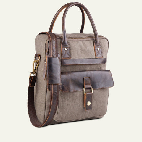The Parker Canvas Classy Leather Bags