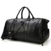 Handmade Full Grain Leather Carry-on Bag, Vintage Men's Travel Duffle & Gym Bag RockCow Leather Studio