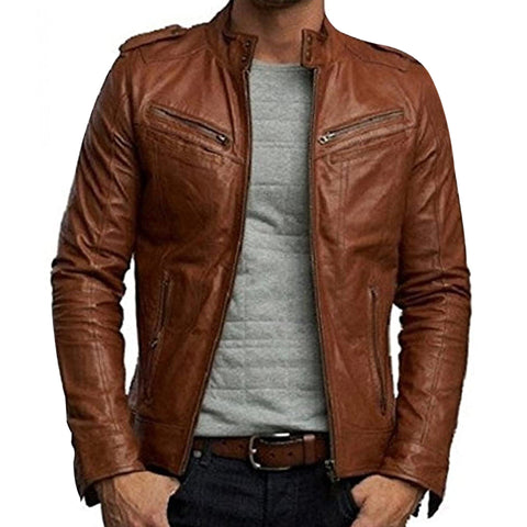 The Wilkinson Brown Leather Jacket Classy Leather Bags