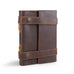 Vintage Dark Brown Leather Journal Classy Leather Bags