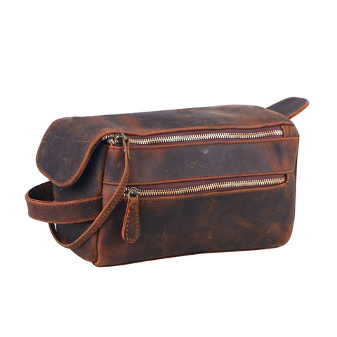 The Reuben Travel Dopp Kit Classy Leather Bags