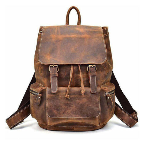 The Armstrong Buffalo Backpack Classy Leather Bags