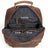 Men Retro Backpack Crazy Horse Leather Travel Backpack Laptop Backpack RockCow Leather Studio