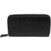 Mancini Fifth Avenue RFID Secure Double Zipper Wallet Mancini