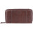 Mancini Fifth Avenue RFID Secure Double Zipper Wallet Mancini