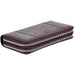 Mancini Fifth Avenue RFID Secure Double Zipper Wallet Mancini