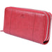 Mancini Fifth Avenue RFID Secure Double Zipper Wallet Mancini