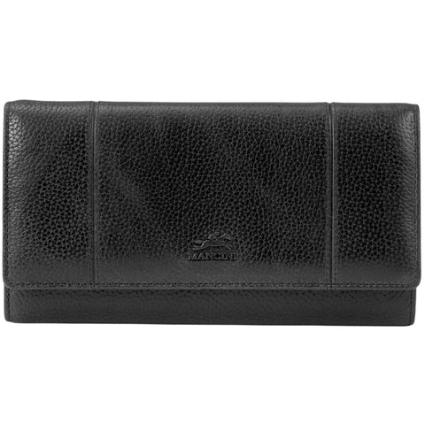 Mancini Fifth Avenue RFID Secure Trifold Wallet Mancini