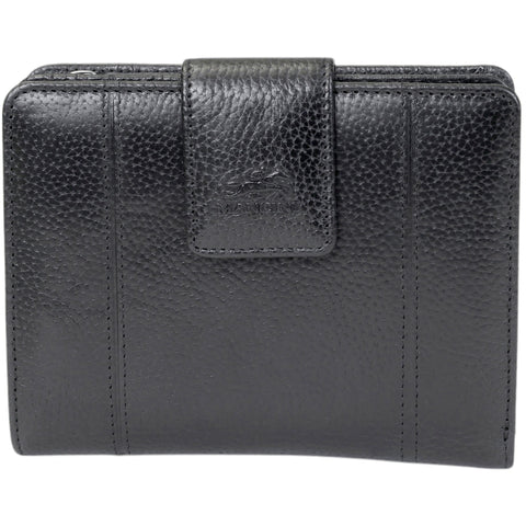 Mancini Fifth Avenue RFID Secure Medium Clutch Wallet Mancini