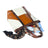 Geometric Design Leather Tote Classy Leather Bags
