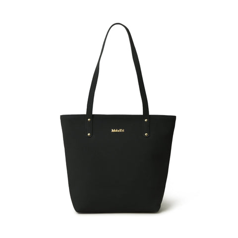 Era Vegan Leather Tote - Midnight Black Classy Leather Bags