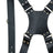 Dual Leather Camera Strap Harness- Black Classy Leather Bags