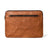 Zento Laptop Sleeve - Tan Brown Classy Leather Bags