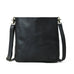 Serenity Everyday Crossbody Sling, Black Classy Leather Bags