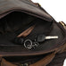 Full Grain Leather Travel Backpack Mens Large Leather Backpack Laptop Backpack Convertible Handbag RockCow Leather Studio