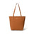 Era Vegan Leather Tote - Tan Brown Classy Leather Bags