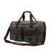 Canvas Retro Travel Bag Men Casual Canvas Tote Bag Canvas Shoulder Messenger Travel Bag RockCow Leather Studio