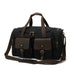 Canvas Retro Travel Bag Men Casual Canvas Tote Bag Canvas Shoulder Messenger Travel Bag RockCow Leather Studio