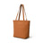 Era Vegan Leather Tote - Tan Brown Classy Leather Bags