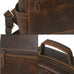 MaheTri Cambridge Unisex Buffalo Leather Backpack Classy Leather Bags