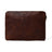 Zento Laptop Sleeve - Dark Brown Classy Leather Bags