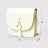 White Elegance Crossbody Sling Bag Classy Leather Bags