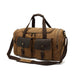 Canvas Retro Travel Bag Men Casual Canvas Tote Bag Canvas Shoulder Messenger Travel Bag RockCow Leather Studio