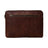 Zento Laptop Sleeve - Dark Brown Classy Leather Bags