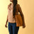 Era Vegan Leather Tote - Tan Brown Classy Leather Bags