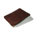 Zento Laptop Sleeve - Dark Brown Classy Leather Bags