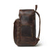 Alpha Brown Buffalo Leather Travel Backpack Classy Leather Bags